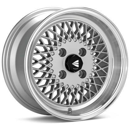 Enkei 465-570-4938SP - 92 Classic Line 15x7 38mm Offset 4x100 Bolt Pattern Silver Wheel