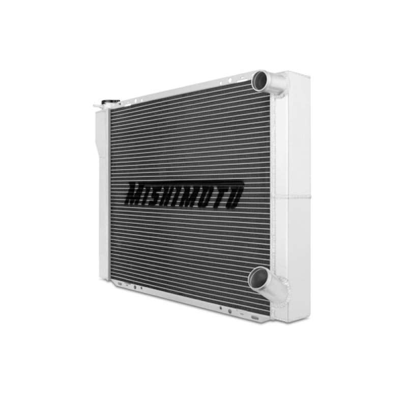 Mishimoto MMRAD-DBP-26 - Universal Dual Pass Race Radiator 27x19x3 Inches Aluminum Radiator