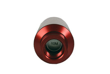 Load image into Gallery viewer, Aeromotive 12340 - In-Line Filter - (AN-10) 10 Micron Microglass Element Red Anodize Finish