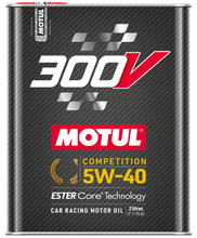 Load image into Gallery viewer, Motul 2L Synthetic-ester Racing Oil 300V COMPETITION 5W40 10x2L