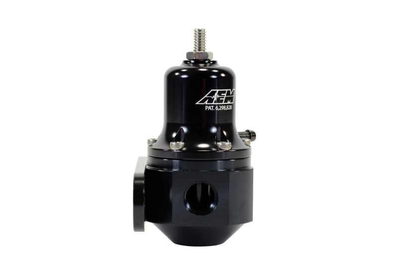 AEM 25-305BK - High Capacity Universal Black Adjustable Fuel Pressure Regulator