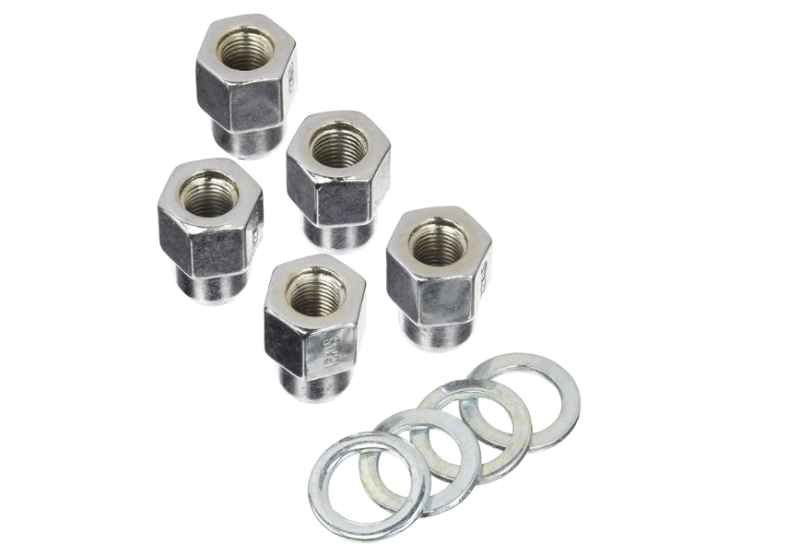 Weld 601-1452 - Open End Lug Nuts w/Centered Washers 12mm x 1.5 - 5pk.