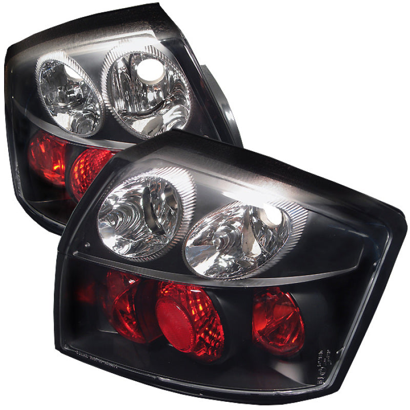 SPYDER 5000002 - Spyder 02-05 Audi A4 (Excl Convertible/Wagon) Euro Style Tail Lights - Black (ALT-YD-AA402-BK)