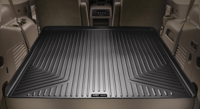 Husky Liners FITS: 2017 Chrysler Pacifica (Will Not Fit Power Fold 3rd Row) Black Rear Cargo Liner
