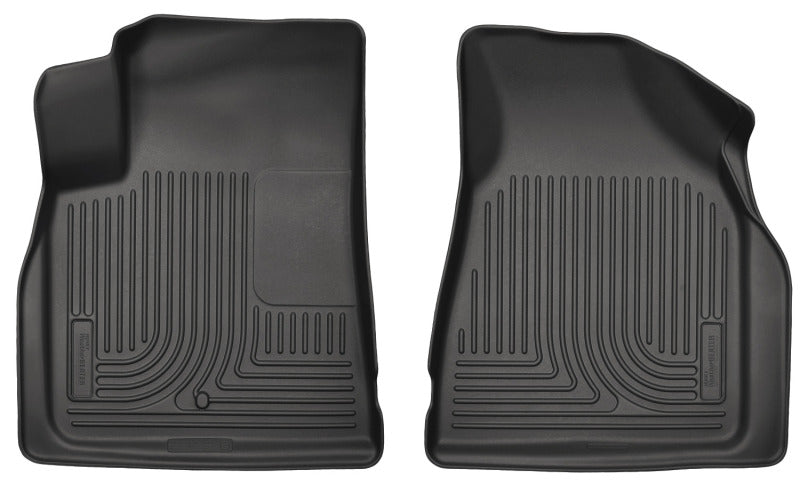 Husky Liners FITS: 18211 - 09-14 Chevy Traverse/07-14 GMC Acadia Weatherbeater Black Front Floor Liners
