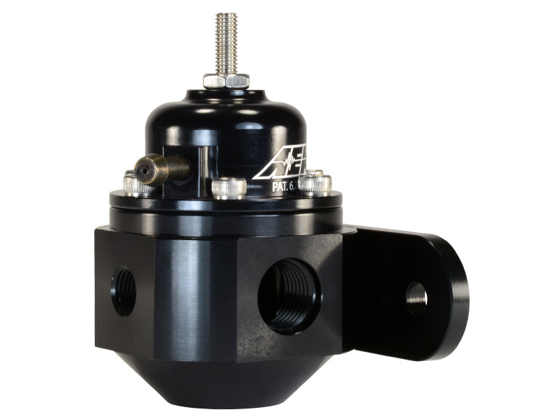 AEM 25-302BK - Universal Black Adjustable Fuel Pressure Regulator