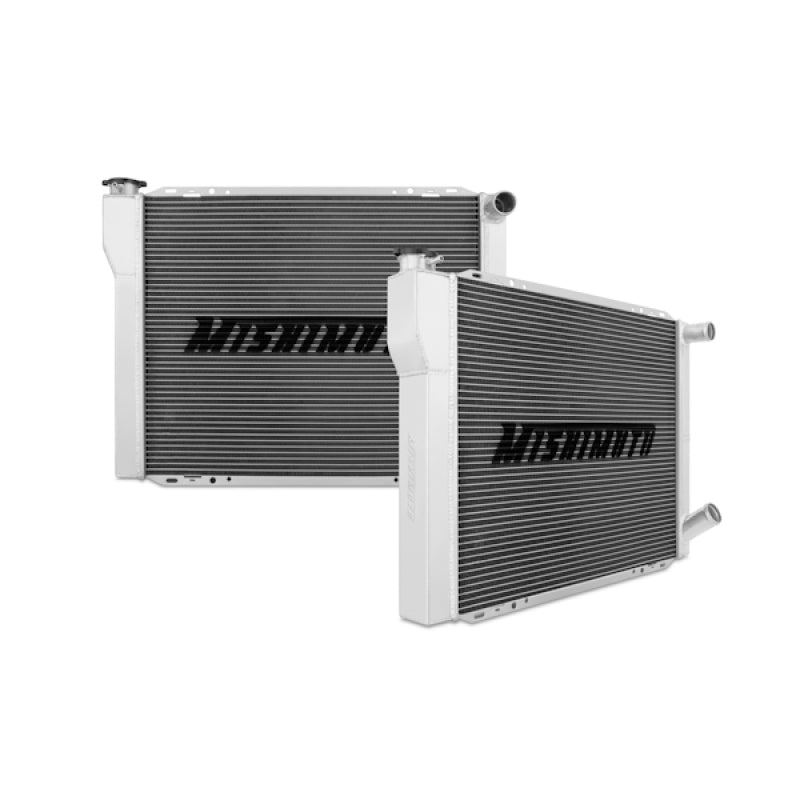 Mishimoto MMRAD-DBP-26 - Universal Dual Pass Race Radiator 27x19x3 Inches Aluminum Radiator