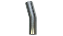 Load image into Gallery viewer, Vibrant 13126 - 2in O.D. T304 SS 15 deg Mandrel Bend 4in x 4in leg lengths (2in Centerline Radius)