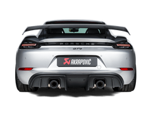 Load image into Gallery viewer, Akrapovic S-PO/TI/18/1 - 2020+ Porsche Cayman GT4 (718) Slip-On Race Line (Titanium) (Req Tips / Option 2)
