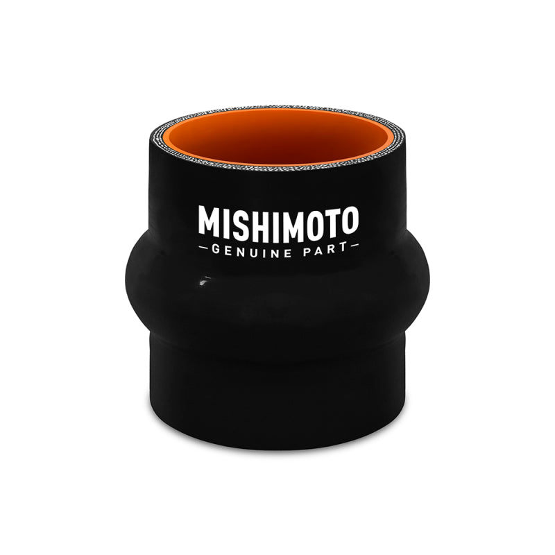 Mishimoto MMCP-2.5HPBK - 2.5in Black Hump Hose Coupler