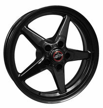 Load image into Gallery viewer, Race Star 92-700452SB - 92 Drag Star 17x10 5x115bp 6.3bs Direct Drill Black Wheel - Single Bead Lock