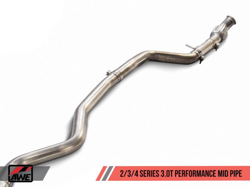 AWE Tuning 3015-11034 - BMW F22 M240i Performance Mid Pipe