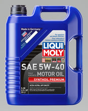 Load image into Gallery viewer, LIQUI MOLY 2041 - 5L Synthoil Premium Motor Oil SAE 5W40