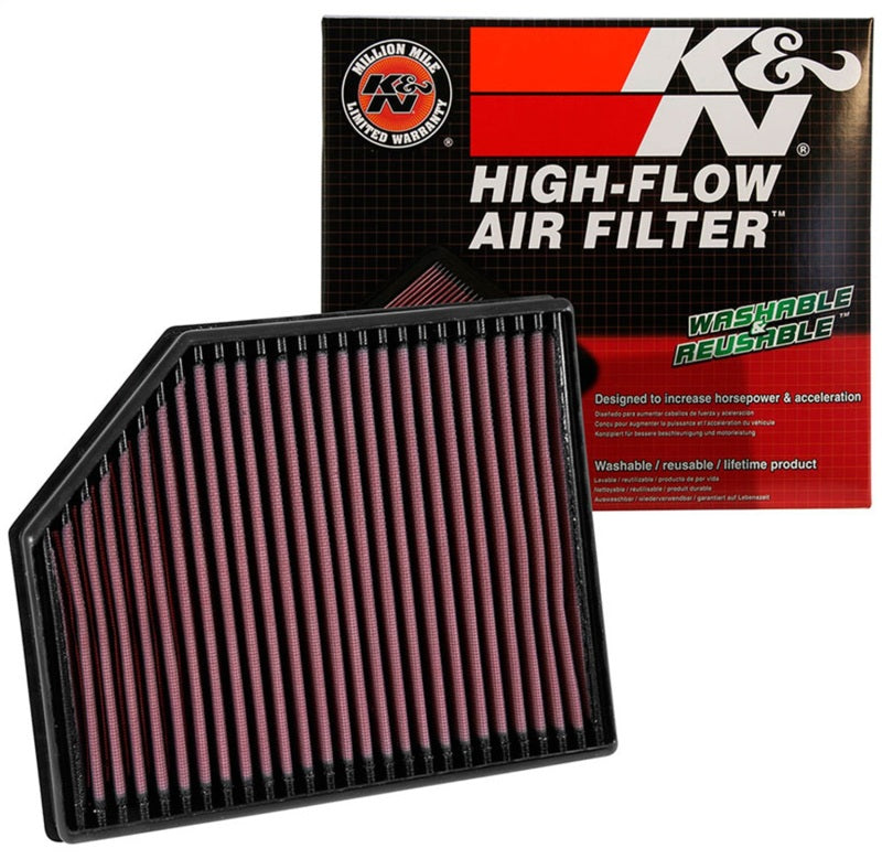 K&N 16-17 Volvo V90 II L4-2.0L DSL Drop In Replacement Air Filter