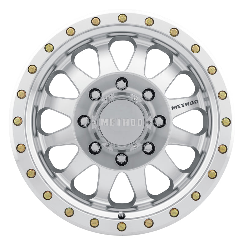 Method Wheels MR30421087318N -Method MR304 Double Standard 20x10 -18mm Offset 8x170 130.81mm CB Machined/Clear Coat Wheel