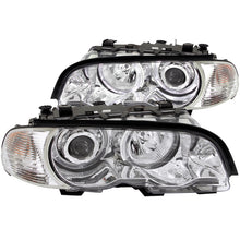 Load image into Gallery viewer, ANZO 121268 - 2000-2003 BMW 3 Series E46 Projector Headlights w/ Halo Chrome