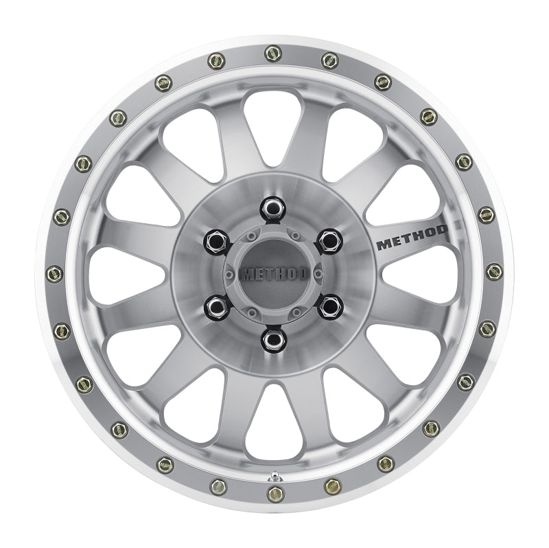 Method Wheels MR30478560300 - Method MR304 Double Standard 17x8.5 0mm Offset 6x5.5 108mm CB Machined/Clear Coat Wheel