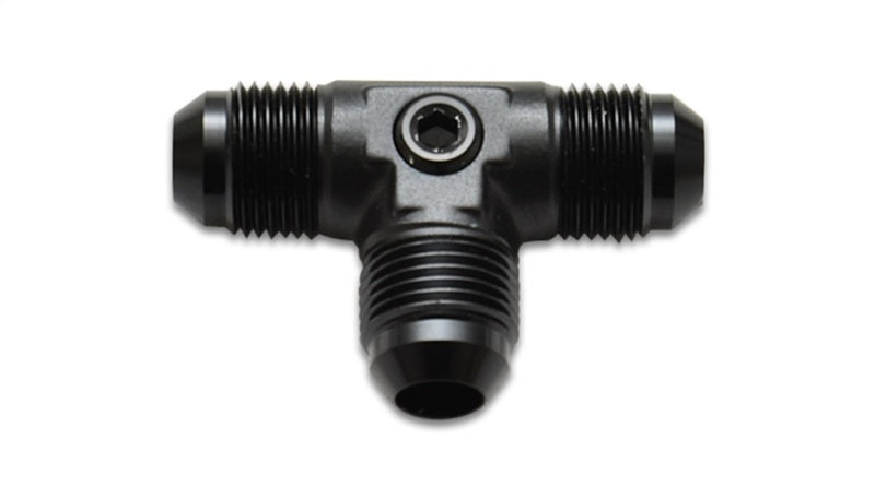 Vibrant 16548 - -8AN to -8AN Male Tee Adapter Fitting with 1/8in NPT Port