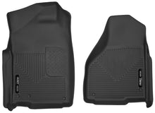 Load image into Gallery viewer, Husky Liners FITS: 53521 - 09-14 Dodge Ram/Ram Quad Cab X-Act Contour Black Front Floor Liners