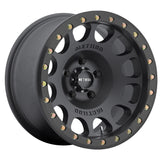 Method Wheels MR10578580500B -Method MR105 Beadlock 17x8.5 0mm Offset 8x6.5 130.81mm CB Matte Black w/BH-H24125 Wheel