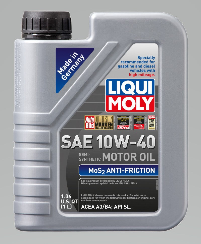 LIQUI MOLY 2042 - 1L MoS2 Anti-Friction Motor Oil 10W40