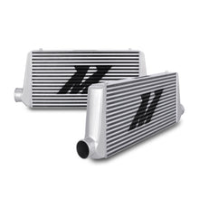 Load image into Gallery viewer, Mishimoto MMINT-US - Universal Silver S Line Intercooler Overall Size: 31x12x3 Core Size: 23x12x3 Inlet / Outle