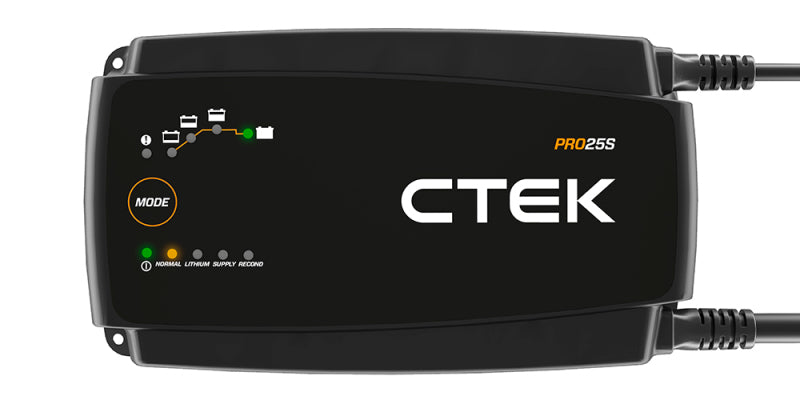 CTEK 40-327 - PRO25SE Battery Charger - 50-60 Hz - 12V - 19.6ft Extended Charging Cable