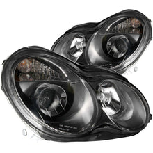 Load image into Gallery viewer, ANZO 121079 - 2001-2007 Mercedes Benz C Class W203 Projector Headlights Black