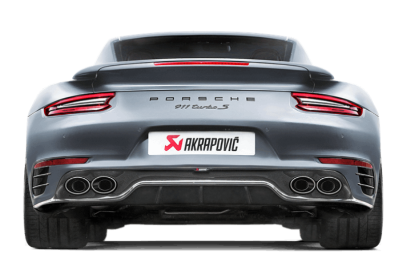 Akrapovic DI-PO/CA/4/G - 16-17 Porsche 911 Turbo/Turbo S (991.2) Rear Carbon Fiber Diffuser - High Gloss
