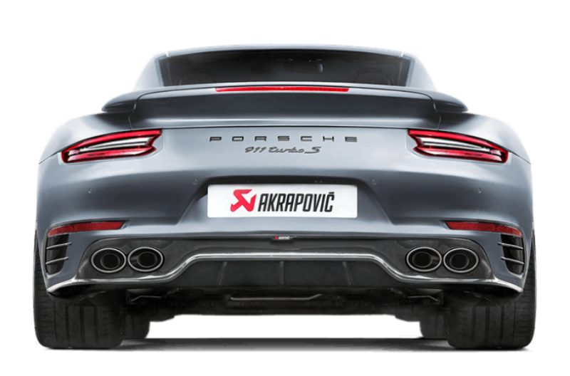 Akrapovic S-PO/TI/6H - 16-17 Porsche 911 Turbo/Turbo S (991.2) Slip-On Line (Titanium) (Req. Tips/Diffuser)