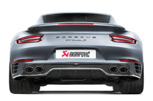 Load image into Gallery viewer, Akrapovic S-PO/TI/6H - 16-17 Porsche 911 Turbo/Turbo S (991.2) Slip-On Line (Titanium) (Req. Tips/Diffuser)