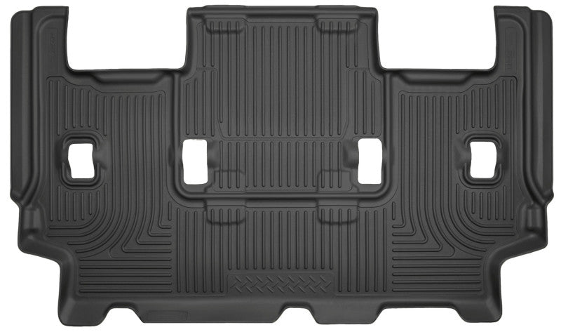 Husky Liners FITS: 14321 - 07-10 Ford Expedition/Lincoln Navigator WeatherBeater 3rd Row Black Floor Liner