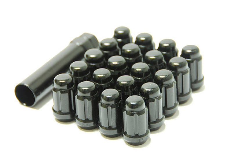 Wheel Mate 41886T - Muteki Closed End Lug Nuts - Black Chrome 12x1.50