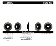 Load image into Gallery viewer, StopTech 06 BMW 330 / 07-09 BMW 335 Slotted &amp; Drilled Left Rear Rotor