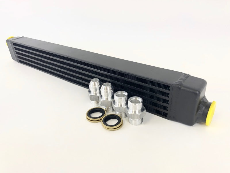 CSF 8092 - 82-94 BMW 3 Series (E30) High Performance Oil Cooler w/-10AN Male & OEM Fittings