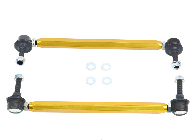 Whiteline KLC140-295 - Universal Swaybar Link Kit Heavy Duty Adjustable Steel Ball Joint