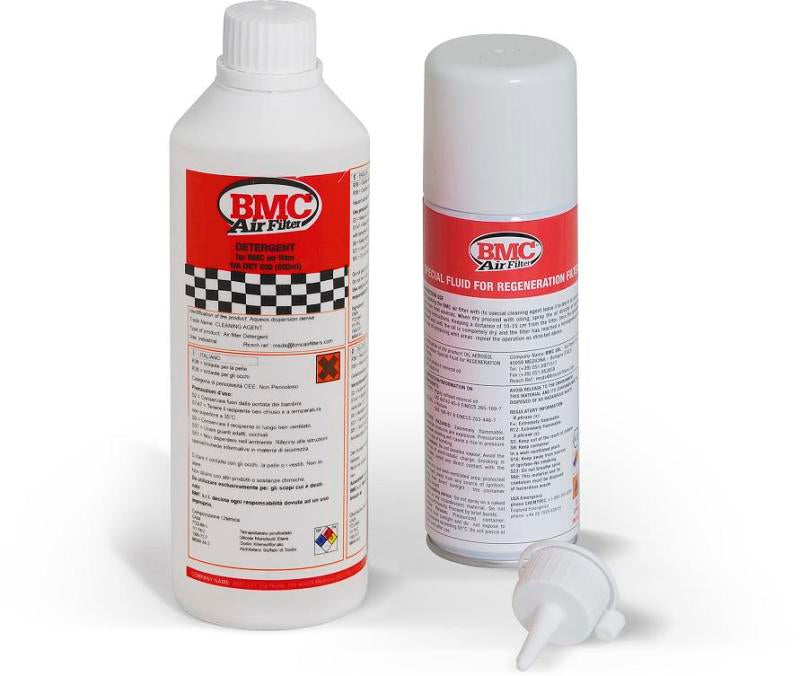 BMC WA200-500 - Complete Filter Washing Kit - 500ml Detergent & 200ml Oil Spray