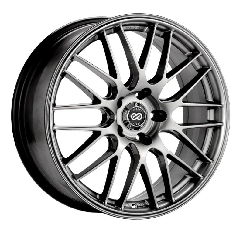 Enkei 442-880-4445HS - EKM3 18x8 5x112 Bolt Pattern 45mm Offset 72.6 Bore Dia Performance Hyper Silver Wheel