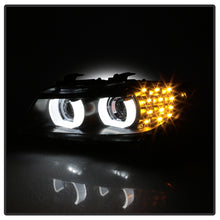 Load image into Gallery viewer, SPYDER 5086488 -Spyder 09-12 BMW E90 3-Series 4DR Projector Headlights Halogen - LED - Black - PRO-YD-BMWE9009-BK