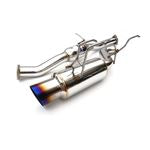 Invidia HS03MCSGTT - 03-04 Mini Cooper S 60mm (80mm tip) Titanium Tip Cat-back Exhaust *OVERSIZE SHIPPING*