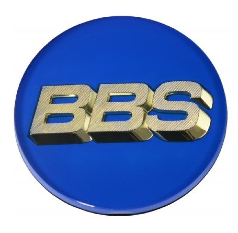 BBS 56.24.132 - Center Cap 70.6mm Blue/Gold (4-Tab)