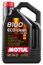 Load image into Gallery viewer, Motul 5L Synthetic Engine Oil 8100 0W20 Eco-Clean