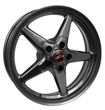 Load image into Gallery viewer, Race Star 92-795153G - 92 Drag Star 17x9.50 5x4.50bc 6.88bs Direct Drill Met Gry Wheel