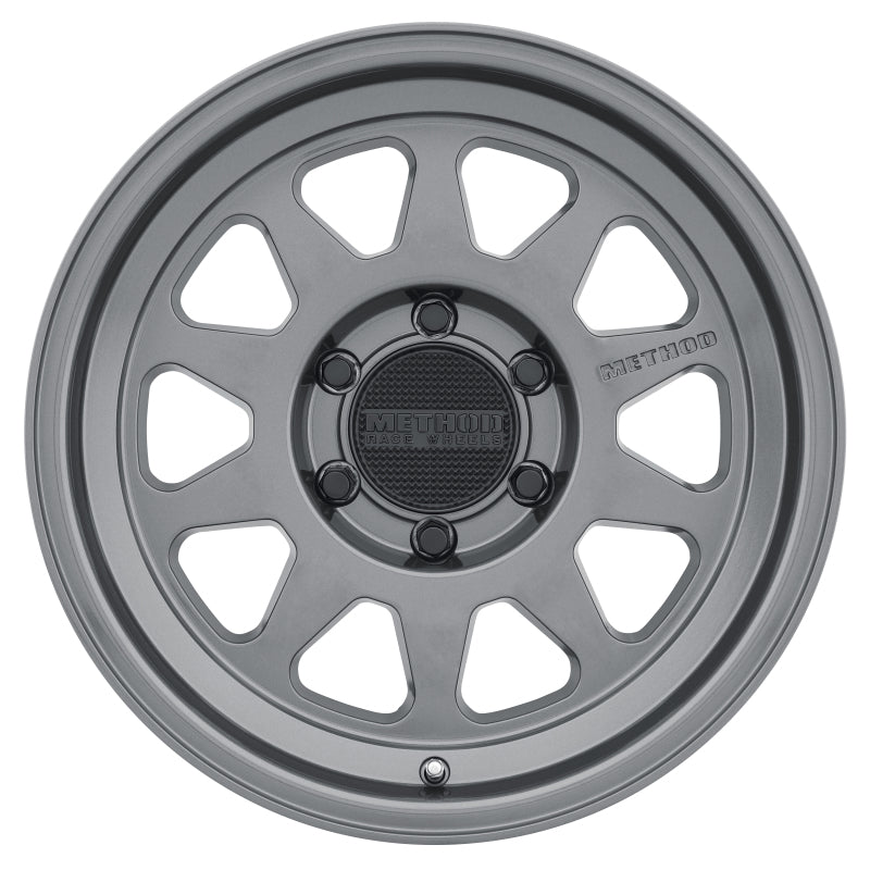 Method Wheels MR31678560800 - Method MR316 17x8.5 0mm Offset 6x5.5 106.25mm CB Gloss Titanium Wheel