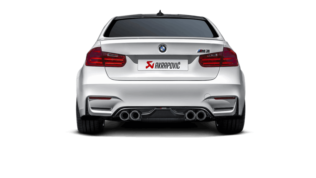 Akrapovic M-BM/T/8H - 14-17 BMW M3/M4 (F80/F82) Slip-On Line (Titanium) (Req. Tips)