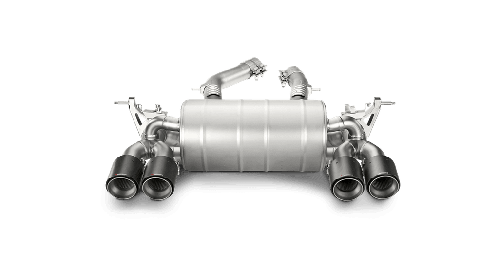 Akrapovic M-BM/T/8H - 14-17 BMW M3/M4 (F80/F82) Slip-On Line (Titanium) (Req. Tips)