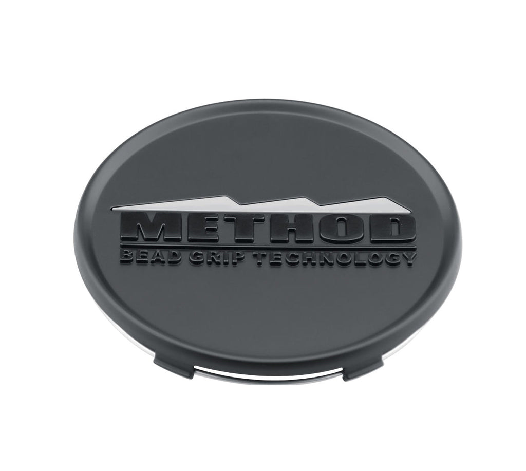 Method Wheels CP-T080K123 - Method Cap T080 - 123mm - Black - Snap In