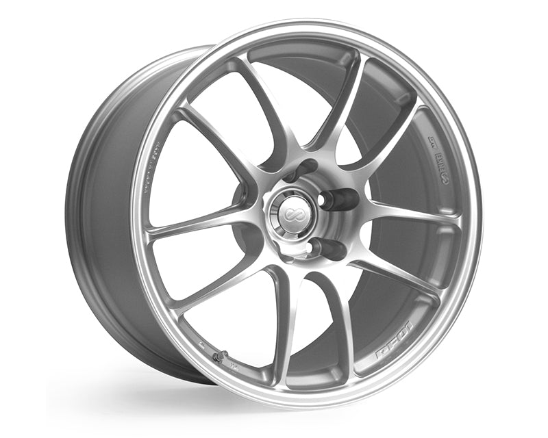 Enkei 460-895-6635SP - PF01 18x9.5 5x114.3 35mm Offset 75mm Bore Silver Wheel