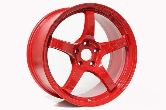 Gram Lights WGCRX38EMRP - 57CR 18x9.5 +38 5x114.3 Milano Red Wheel