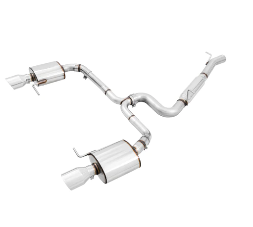 AWE Tuning 3015-32098 - VW MK7 Golf Alltrack/Sportwagen 4Motion Touring Edition Exhaust - Polished Silver Tips